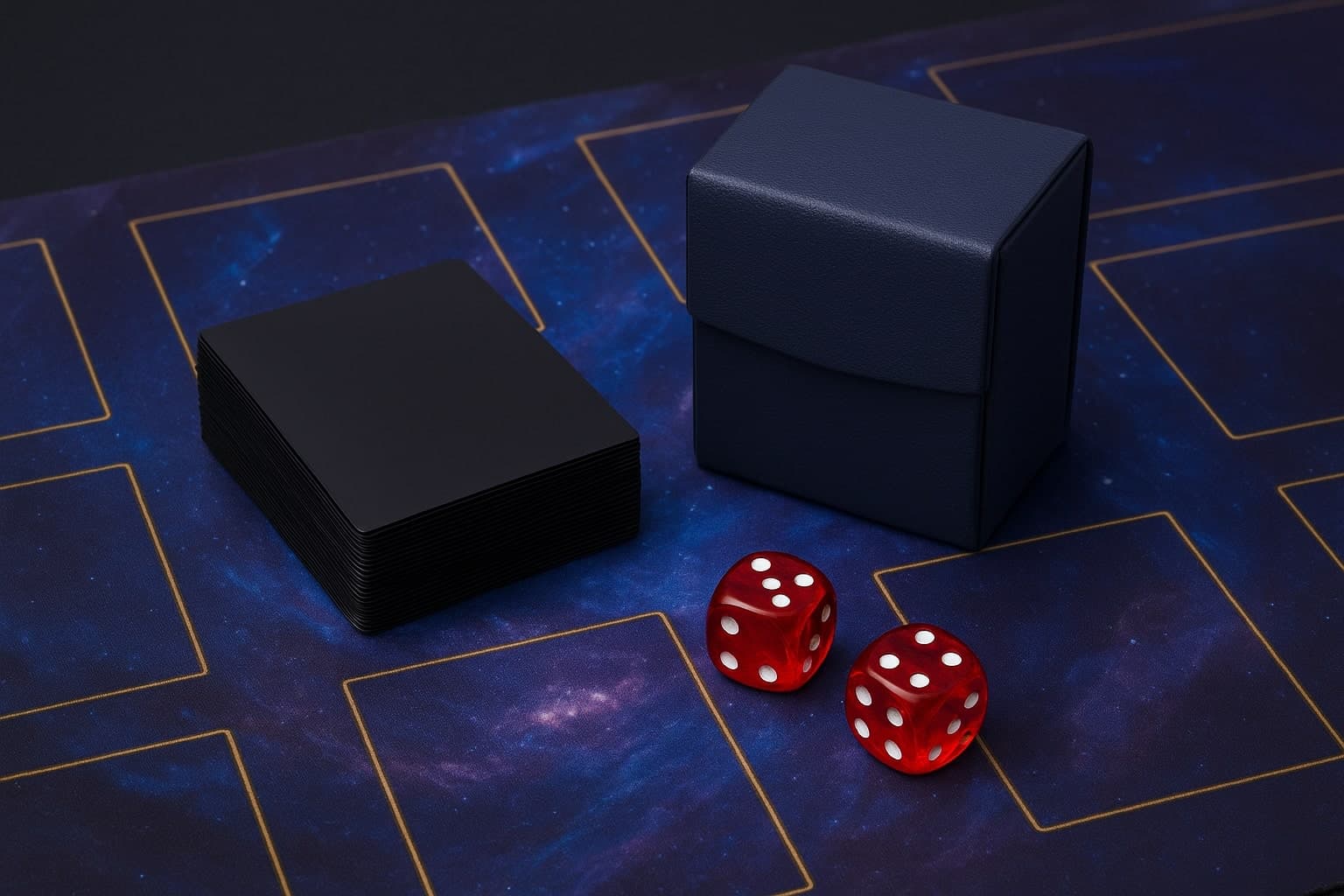 Card Boxes and Dices