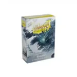Dragon Shield Dual Matte Japanese Size Sleeves "Snow"