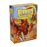 Dragon Shield Dual Matte Japanese Size Sleeves "Ember"