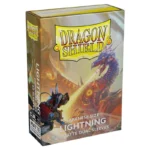Dragon Shield Dual Matte Japanese Size Sleeves "Lightning"